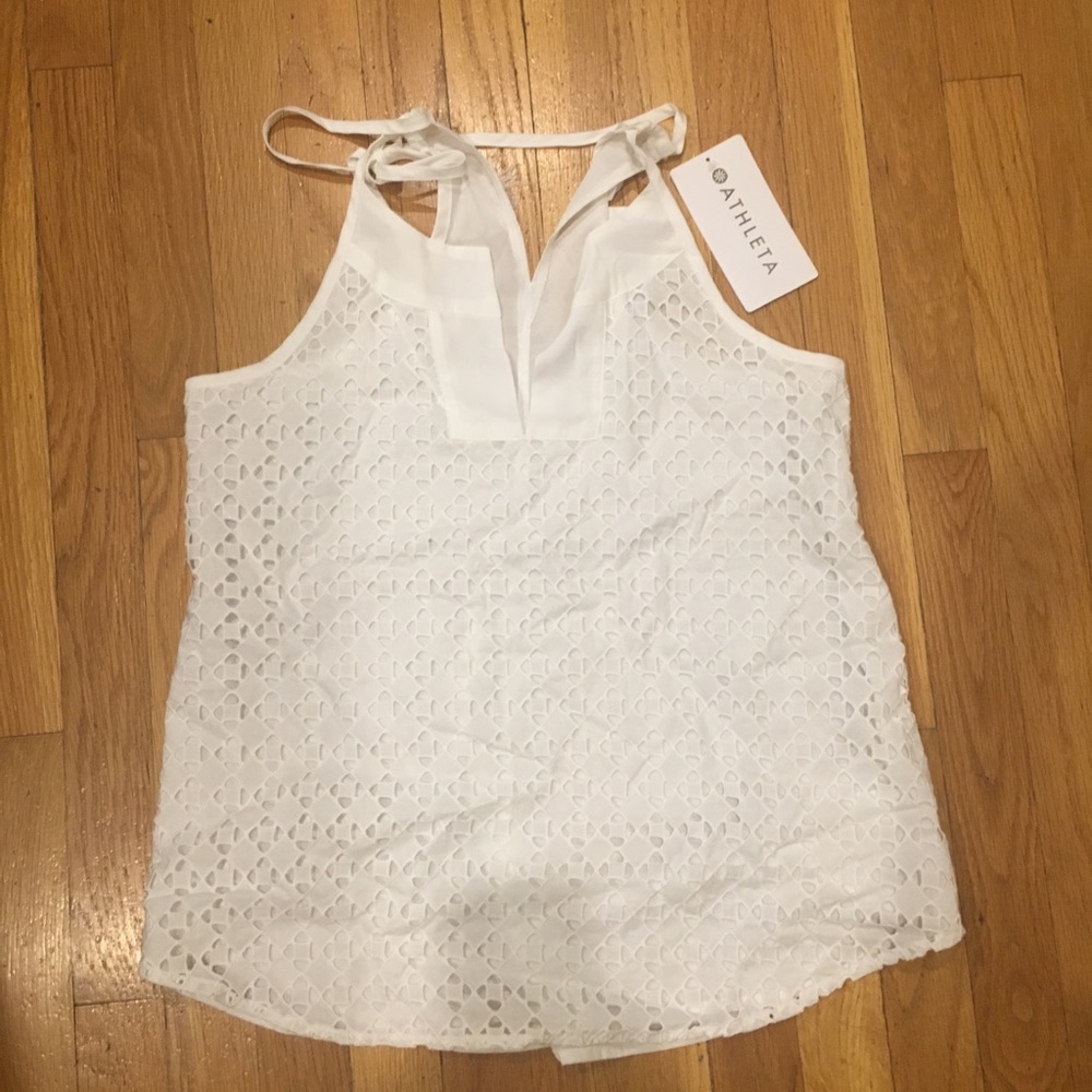 White Athleta Shirt